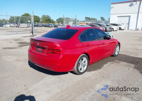 2016 BMW 328I из США, поврежденный, VIN WBA8E9G53GNT42109